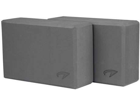 Pack 2 Accesorios de Entrenamiento AVENTO Fitness/Bloque De Yoga (23x15x7,6 cm)