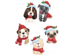 3 Láminas De Pegatinas Navideñas Para Ventanas Y Pegatinas De Animales Para Paredes.