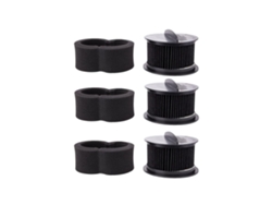 3 conjuntos de filtro pré e pós motor para bissell iconpet 2037913/32r9