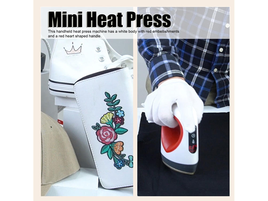 Mini Prensa Térmica De 4 Niveles Con Pantalla Lcd, Portátil, Para Sombreros, Zapatos Y Bolsos, 220 V Ue