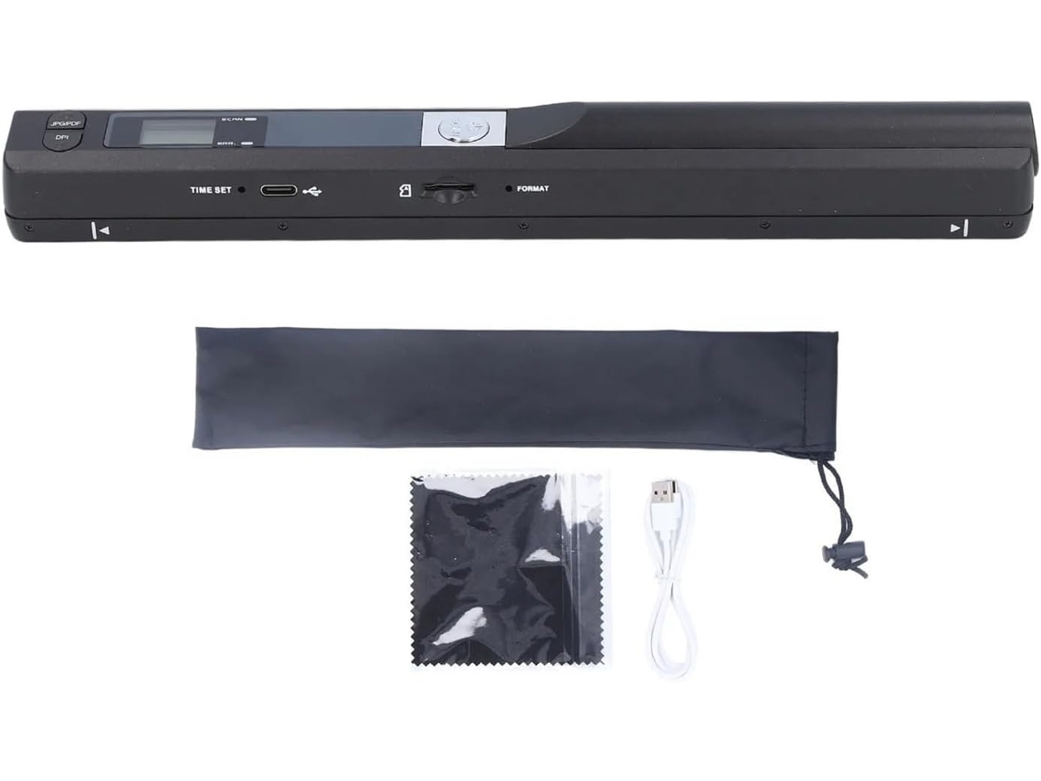 Escáner Portátil De Documentos Pdf Y Jpg Hd Con Usb 2.0, Pantalla De 8,27 Pulgadas Y Cd.