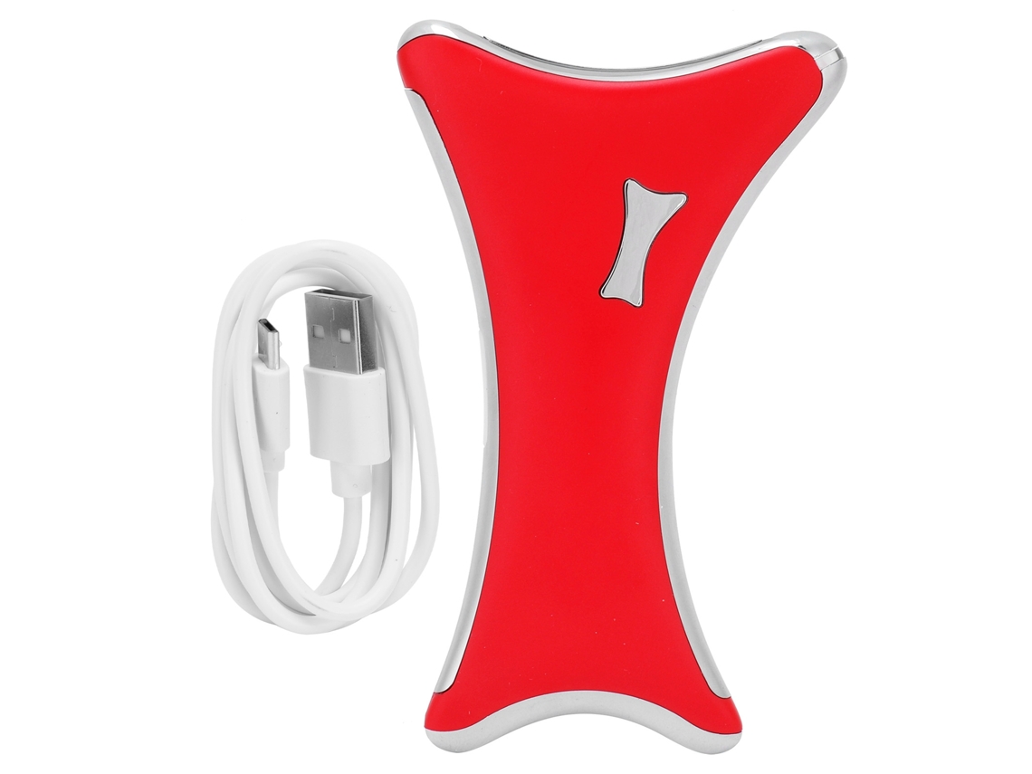 Placa eléctrica Gua Sha 2026 con vibración y calefacción, herramienta de masaje USB, instrumento de belleza para raspado, color rojo.