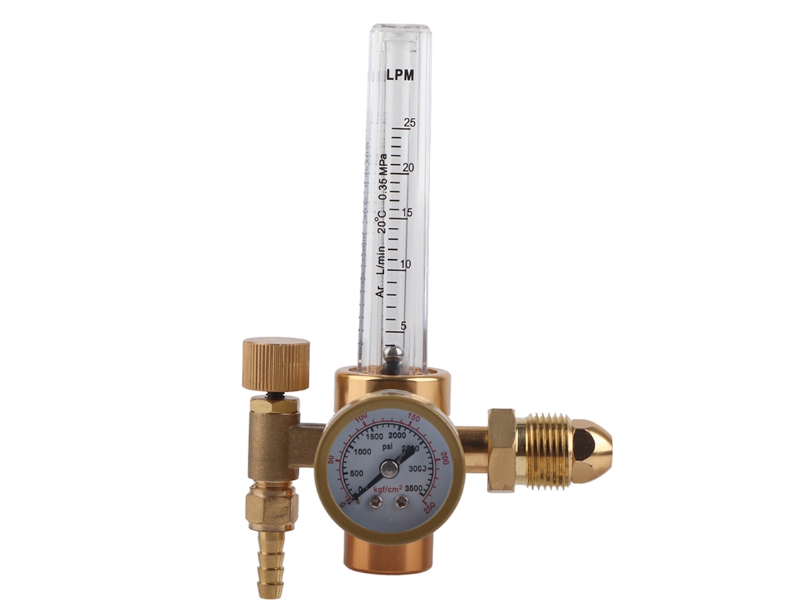 Reductor De Presión De Argón Regulador De Flujo Gas Cga580 Roscado G5/8 Macho