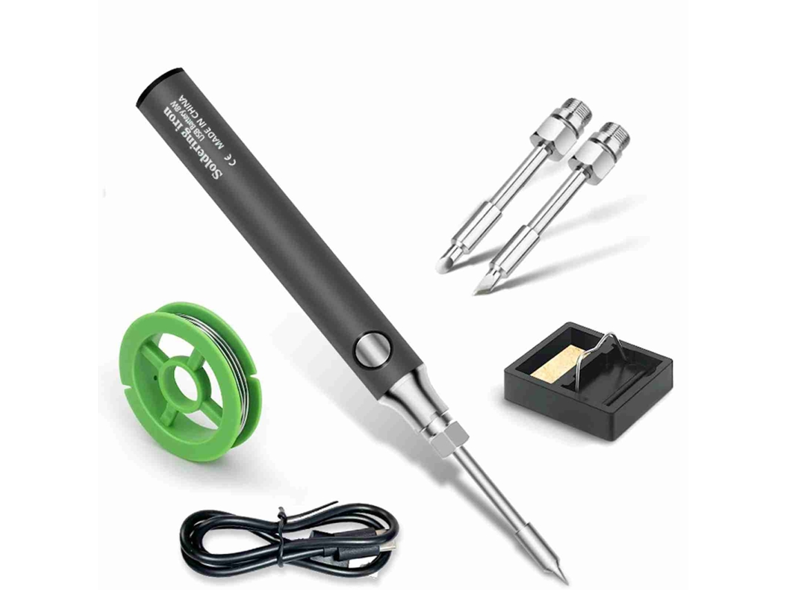 Soldador Inalámbrico Recargable Por Usb, Portátil, Compacto Y Seguro, Ideal Para Bricolaje En El Hogar.