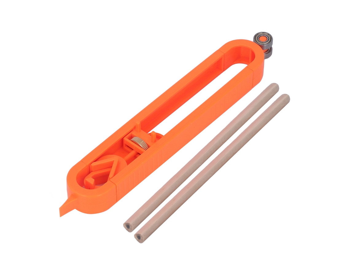 Duplicador De Perfiles Con Medidor De Contornos Abs Para Carpintería, Herramienta Con 2 Lápices.