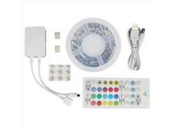 Tira De Luces Led Wifi Inteligente 3m Con Control De Sonido, Aplicación Alexa, Usb, 54 Led, Led 5050, Decoración
