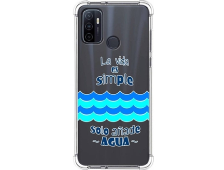 Carcasa Oppo A53 / A53s TUMUNDOSMARTPHONE Agua Multicolor