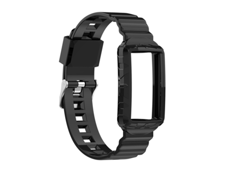 Pulsera para Fitbit Charge 6/4/4 Se/3/3 Se INF de Silicona - Negro