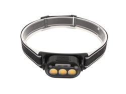 Linterna frontal LED recargable por USB con 3 velocidades, alta luminosidad, resistente al agua, para pesca nocturna y running, color negro, Yunzii
