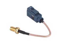 Mali adaptador de Antena Gps para Carro 13cm Cabo Fakra para Sma Conector de Cobre Fino