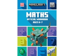 Libro Minecraft Maths Ages 6-7 de Collins Ks1 (Inglés)