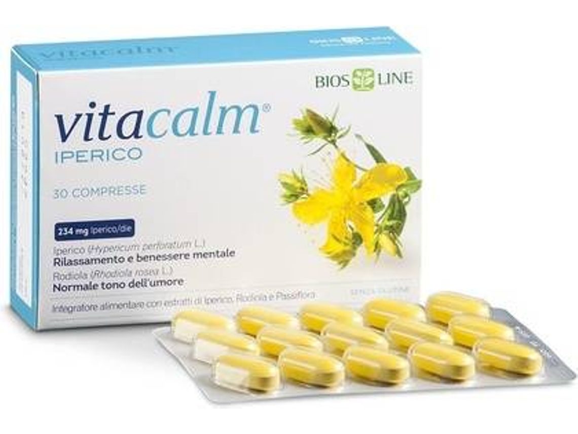 Complemento Alimentar BIOSLINE Vitacalm Hypericum (30 comprimidos)