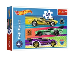 Rompecabezas Hot Wheels de 60 piezas. Trefl Race 17389