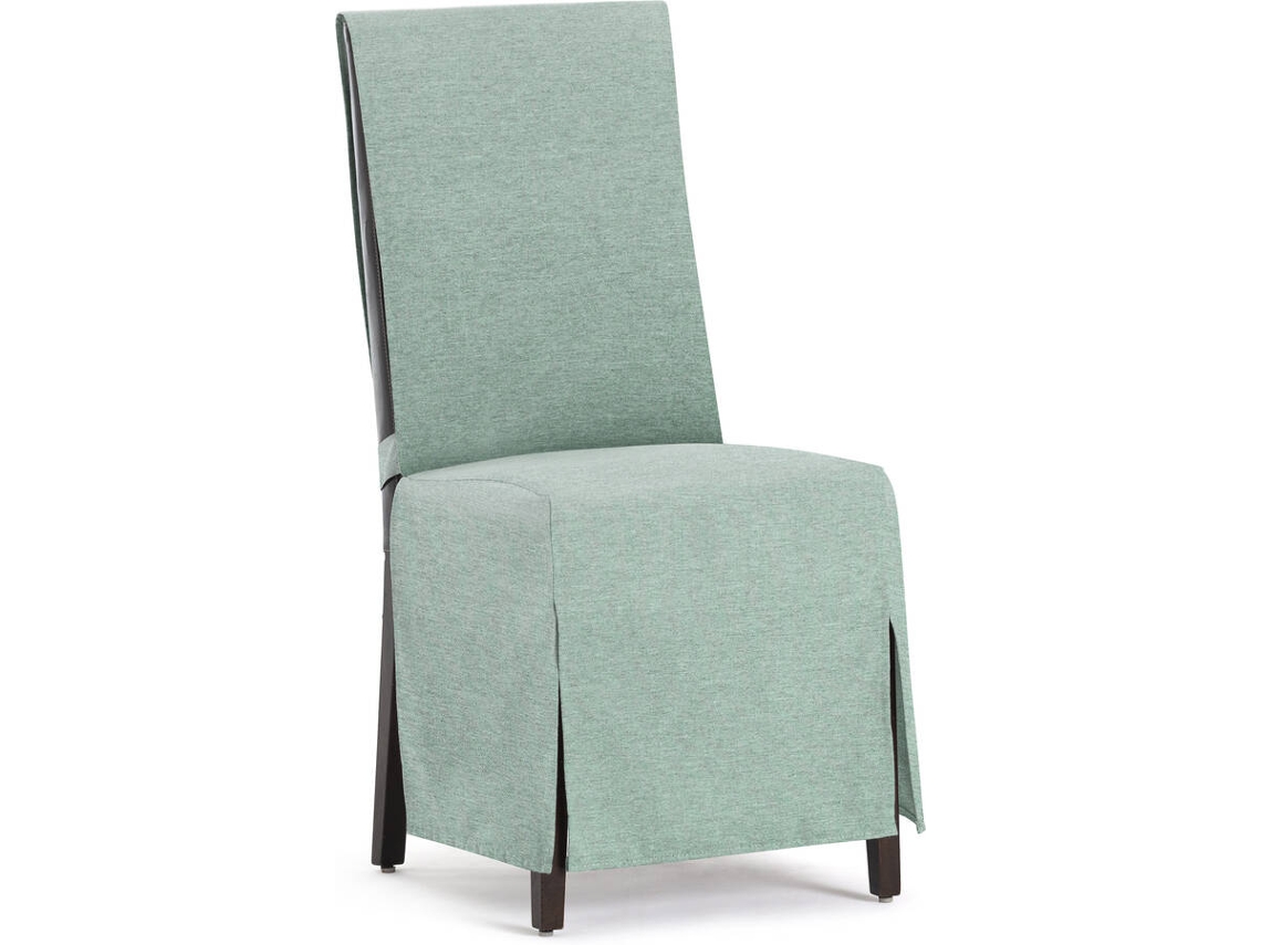 Funda de Silla EYSA Premium Valeria Pack de 2 Fundas Universal (45 x 40 x 135 cm - Poliéster y Algodón - Verde)