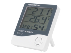 Medidor De Temperatura Y Humedad Interior/exterior Con Pantalla De Alta Precisión Para El Hogar Y La Oficina.
