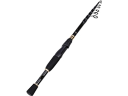 Caña De Pescar Telescópica Ultraligera Y Portátil Fibra Carbono Moldeada 1,8 A 2,4 M, Equipo Pesca Con Señu...