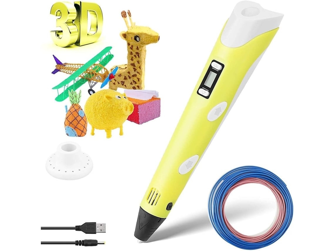 Lápiz Impresión 3d Kit Prueba Material Tipo L Dibujo Regalo Control Térmico