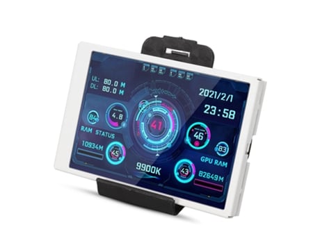 3,5'' monitor de temperatura de computadora mini pantalla Ips Usb Aida64 Pc Cpu Ram
