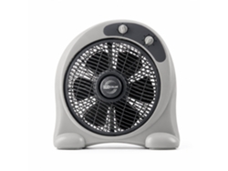 Ventilador De Sobremesa De 40 Vatios Con Temporizador Y 3 Velocidades, Funcionamiento Silencioso, 6 Aspas, Tamaño Compacto, Solo 25 Cm De Diámetro.