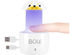 Lámpara UV para uñas, minisecador portátil de 5 W para esmalte de gel, lámparas LED UV USB para gel LY Ebike