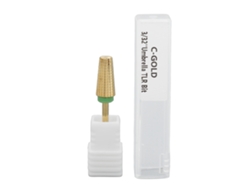 Broca Eléctrica Para Uñas De Acero De Tungsteno Con 3 Dientes Para Eliminar Pegamento De Uñas, Cutículas Y Pulir.