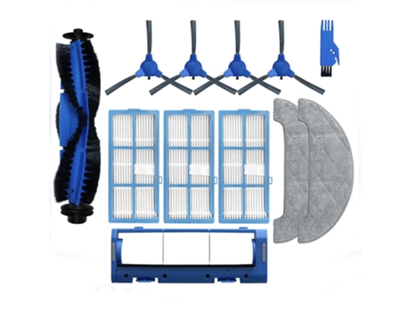 Para panos de esfregona de rolo robótico proscenic 850t escova lateral kits de filtro
