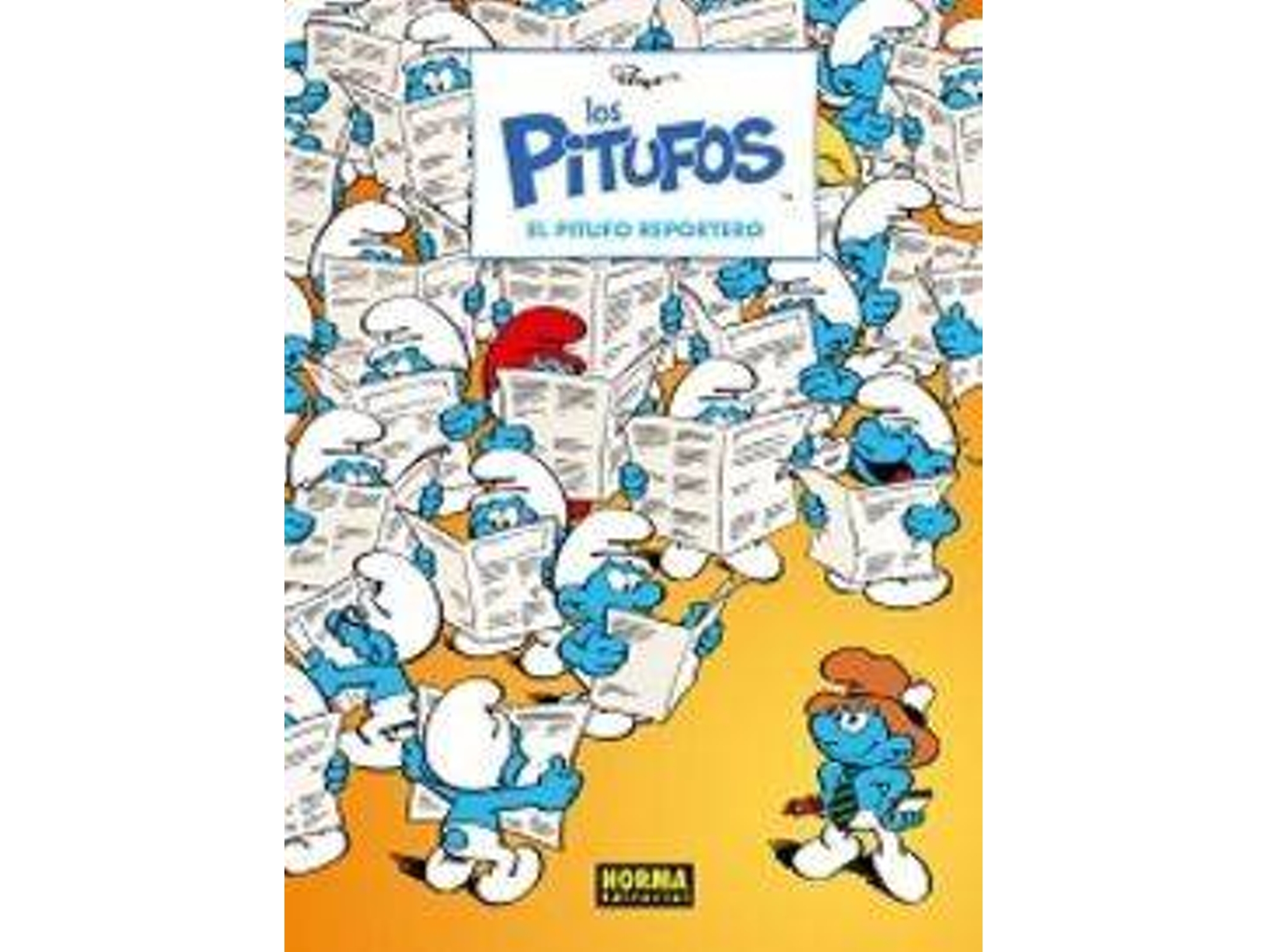 Libro Pitufos, 23 Pitufo Reportero de Peyo (Español)
