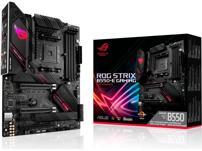 Motherboard ASUS ROG Strix B550-E Gaming (Socket AM4 - AMD B550 - ATX)