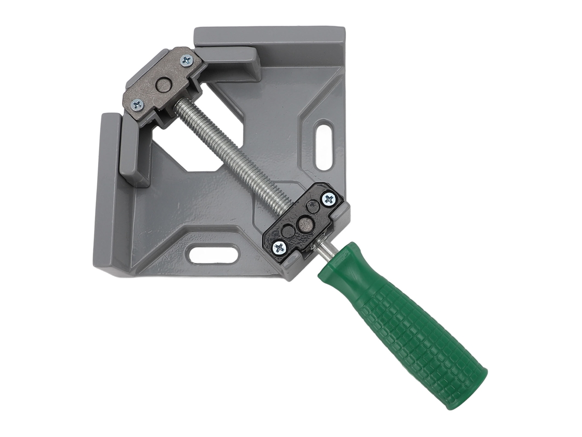 Ángulo recto de 90 grados de aleación de aluminio para carpintería, soldadura y fijación de vidrio (sin marca).