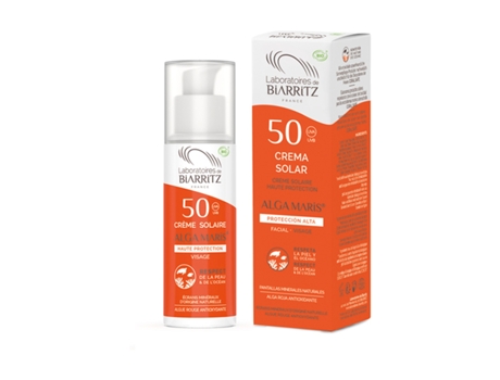 Laboratoires de Biarritz - Creme Protetor Solar Rosto SPF50 50 ml de creme