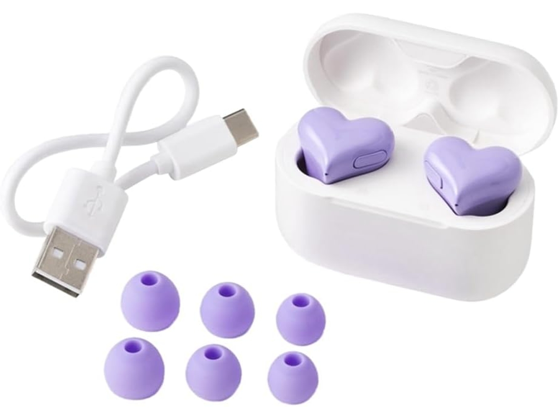 Auriculares Bluetooth Love, Resistentes Al Agua, Emparejamiento Fácil, Continuos, Portátiles, Intrauditivos Con