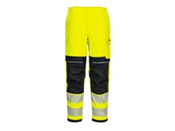 Pantalón De Mujer Pw3 Fr Modaflame Hi-vis Work - Alta Visibilidad Y Seguridad Amarillo Negro / 30
