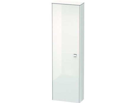 Armario DURAVIT Brioso alto 177.052,0x24,0 cm 1 puerta abatible a la izquierda 1 balda de madera 3 baldas de cristal