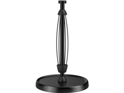 Soporte Para Toallas De Papel De Acero Inoxidable Con Base Pesada Para Cocina Y Baño, Color Negro.