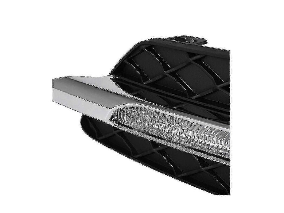 Faro LED DRL Izquierda para Mercedes Clase C W204 2011-2013 C250 C300 con borde cromado