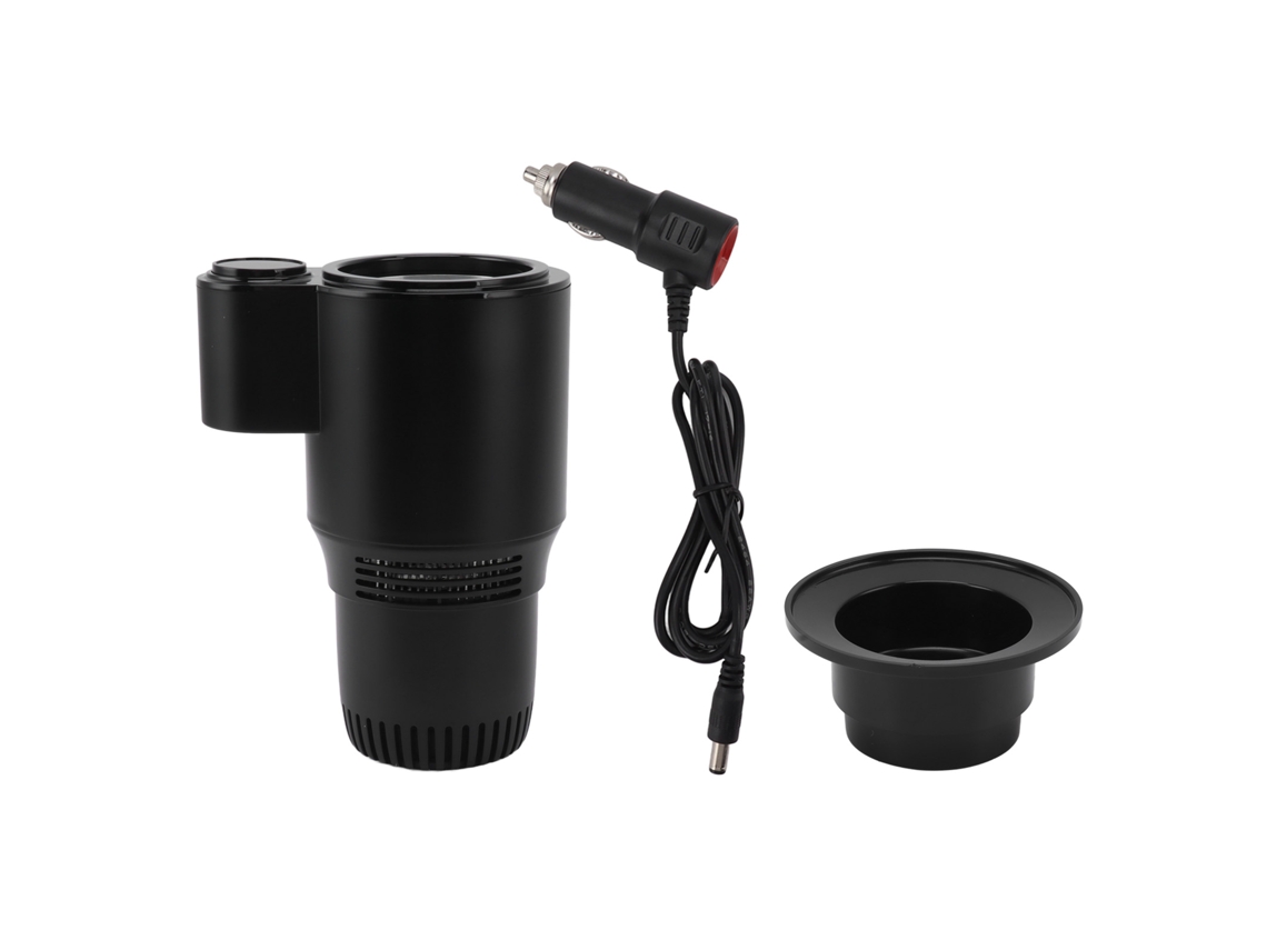 Taza Inteligente Para Coche, 12 V, Enfriador/calentador Portátil, Acero Inoxidable Y Abs.