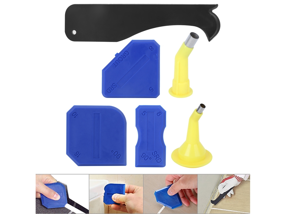 Kit de aplicación y eliminación de sellador de silicona Worten