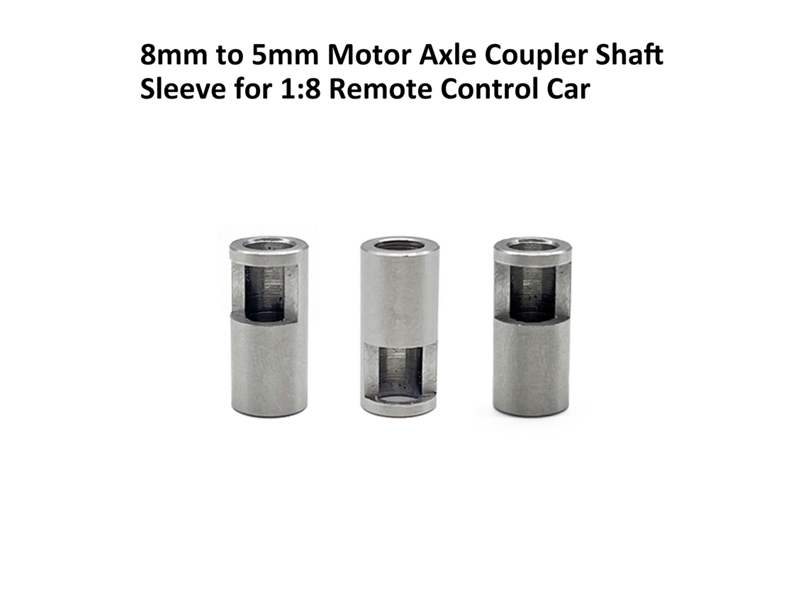 Conectores De Eje De Motor De 8 Mm A 5 Mm Para Accesorios De Repuesto De Coches De Control Remoto A Escala 1:8