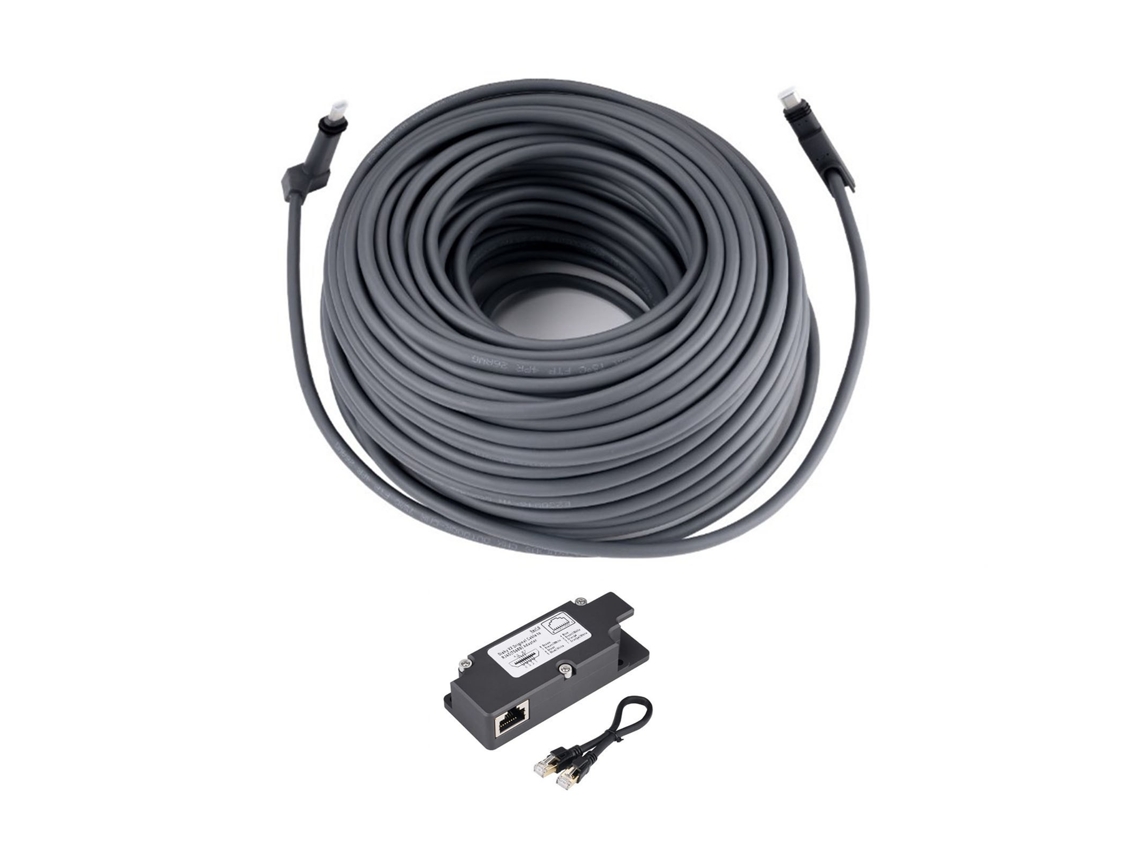 Cable de repuesto Starlink de 45 metros (150 pies), resistente al agua y con señal estable.