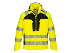 Chaqueta Softshell De Alta Visibilidad Dx4 Amarillo Negro / 4xl