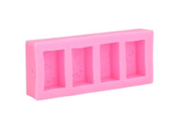 Molde De Silicona Floral Para Decorar Pasteles De Chocolate, Masa De Azúcar Y Gelatina.
