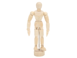 Maniquí De Madera Para Dibujo Con 14 Articulaciones Giratorias, Proporciones Humanas, Portátil, 11,4 Cm