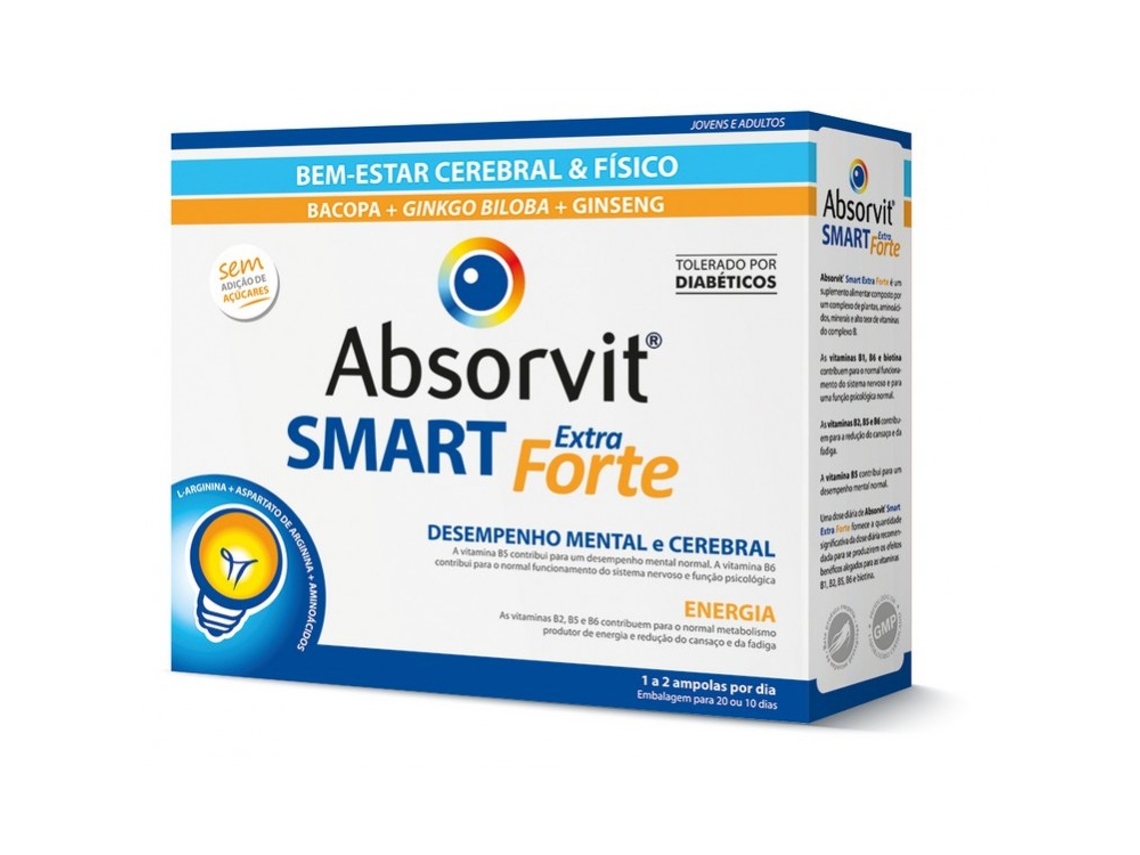 Suplemento ABSORVIT Smart Extra Fuerte (30x10 ml)