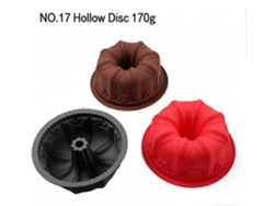 Moldura De Silicone Para Bolos Com Borda - Cor Cinza, Design Decorativo, Não Adesivo E Reutilizável.