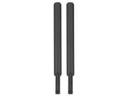 2 Antenas Omnidireccionales 4g Lte De Alta Ganancia Con Conector Sma Macho, Plegables, Para Transmisión De Datos, Color Negro.