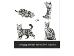 Jekca Bricks Bengal Cat 4-in-1 Pack St19bgc01-m02