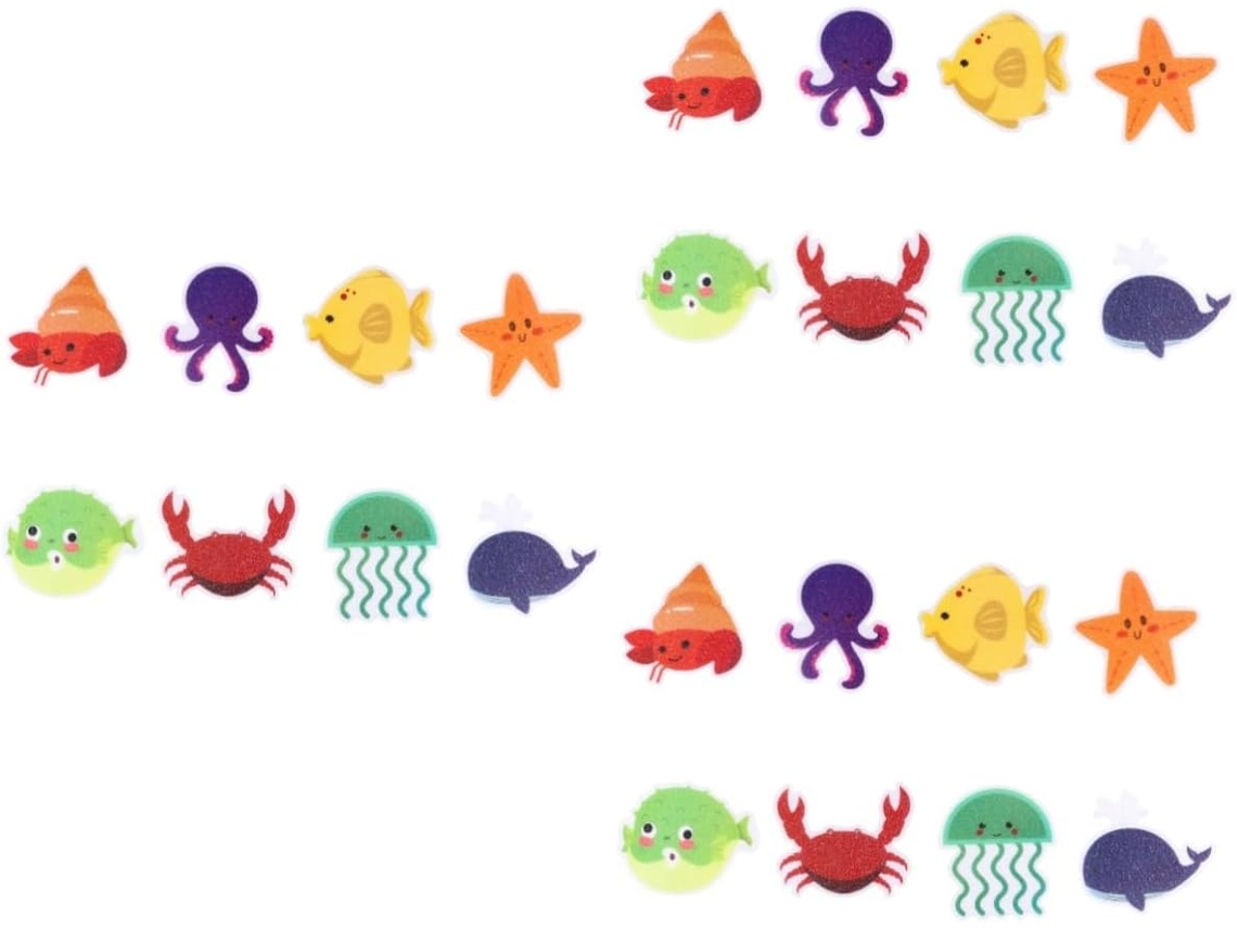 Juego de 3 pegatinas Slowmoose resistentes y fáciles de aplicar (20 unidades x 3)
