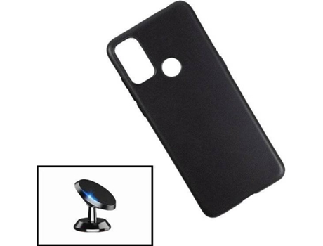 Kit Soporte y Funda Alcatel 1s (2021) PHONECARE Negro