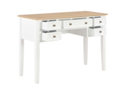 Escritorio 109,5x45x77,5 cm Madera Blanco Wsd486324 Lovely Home