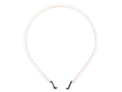 Tiara de aleación metálica para mujer con perlas artificiales, un elegante accesorio para el cabello, ideal para bodas y fiestas (modelo 2026).